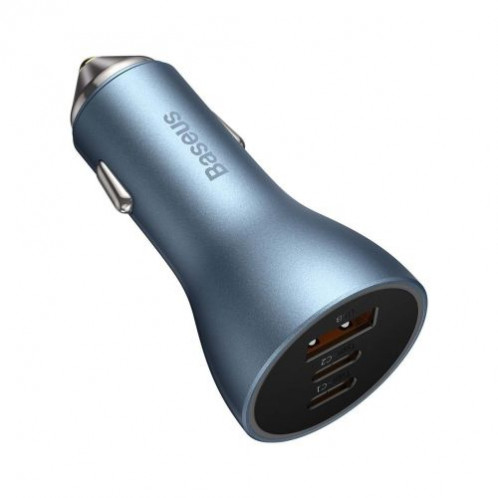 Baseus Car Charger Golden Contactor Pro C+C+U 65W Blue (CGJP010003) DA1097821-021
