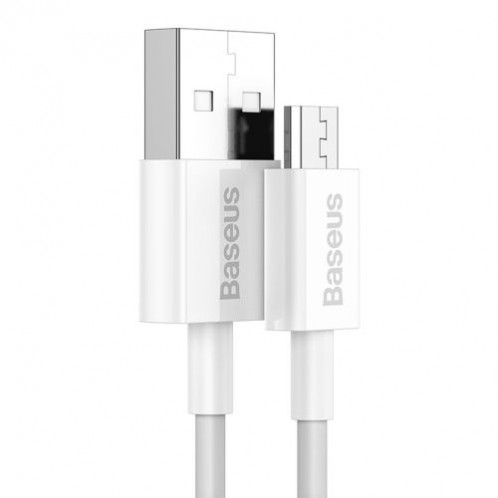 Baseus Micro USB Superior cable, fast charging cable 2A 1m White (CAMYS-02) DA13825-015