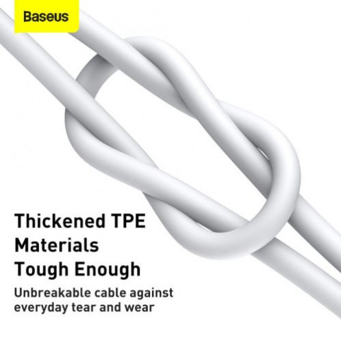 Baseus Type-C Superior series fast charging data cable 66W (11V/6A) 1m White (CATYS-02) DA190195-011