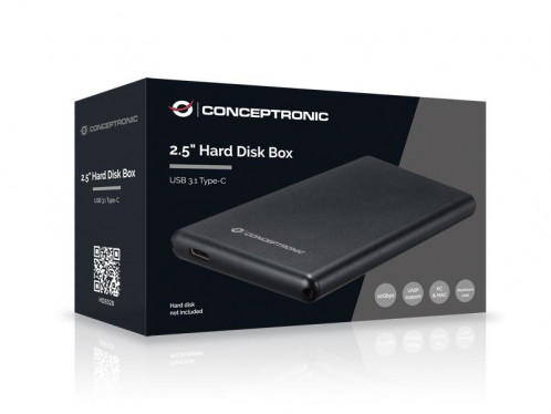Conceptronic HDE02B Boîtier externe p.disque dur 2,5 USB 3 883857-05
