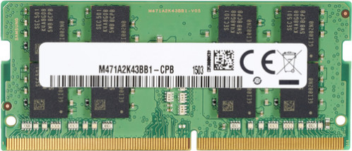 HP DDR4 module 8 GB SO-DIMM 260-pin 3200 MHz / PC4-25600 1.2 V unbuffered non-ECC for EliteBook 640 G9, 650 G9, 655 G9, 835 G8, 845 G8, 855 G8, ProBook 455 G9, 450 G9, 635 Aero G8, 655 G9, ProBook x360 435 G9, ZBook 15v G5 Mobile Wo XP2348185N1811-02