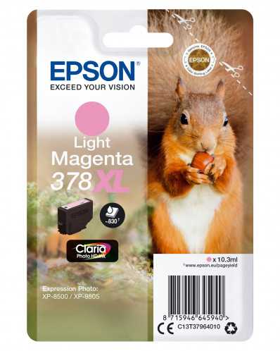 Epson 378 XL light magenta Claria Photo HD T 3796 322975-04