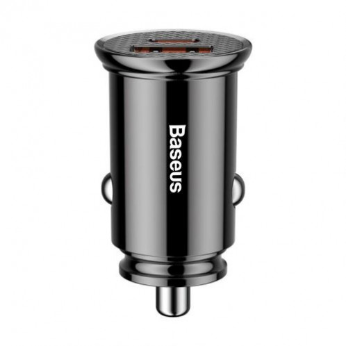 Baseus Car Charger Circular Plastic A+C PPS PD3.0 + QC4.0 + 30W Black (CCALL-YS01) DA496409-08