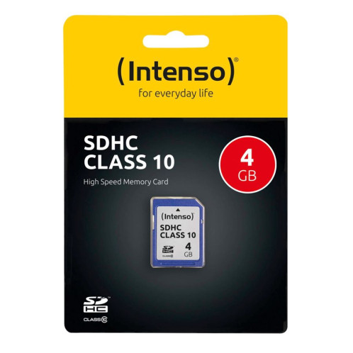 Intenso SDHC Card 4GB Class 10 3411450 405960-02