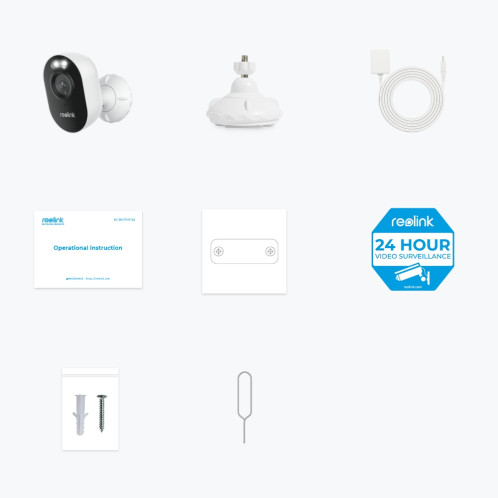 Reolink Lumus Series E430 Caméra de surveil. 4MP WiFi 161452-04