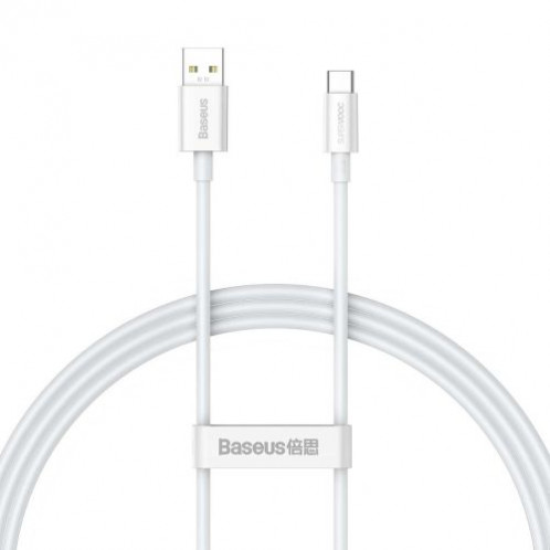 Baseus Type-C Superior Series SUPERVOOC 65W, 1m White (CAYS000902) DA323211-05