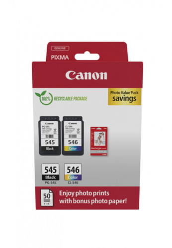 Canon PG-545 / CL-546 Photo Value Pack 826884-03
