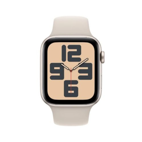 Apple Watch SE 2nd Gen GPS + Cellular 44mm Starlight Alu Case, Starlight Sport Band S/M EU MRHJ3 DP18800455-02