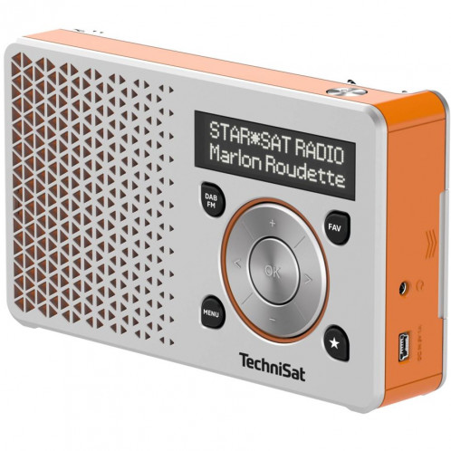 Technisat DigitRadio 1 argent/orange 306448-03