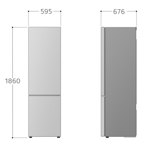 LG GBG5160CEV noir acier 181563-010