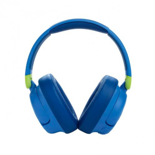 JBL JR460NC Bluetooth Wireless On-Ear Headphones for Kids with Noise Cancellation, Blue EU DB4100121-08