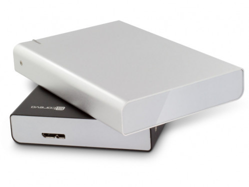 Storeva MiniMax Argent Boîtier disque dur 2,5" USB 3.0 15 mm BOISRV0076-05