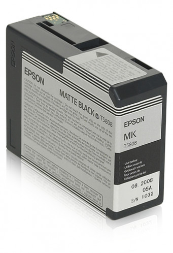 Epson T 5808 noir mat 80 ml 127925-02