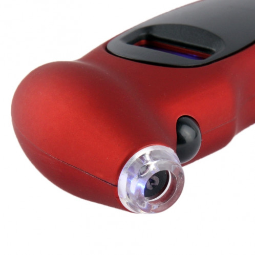 Jauge de pneu numérique avec lampe de flash LED, plage de pression: 0-100PSI (rouge) SJ0102-00
