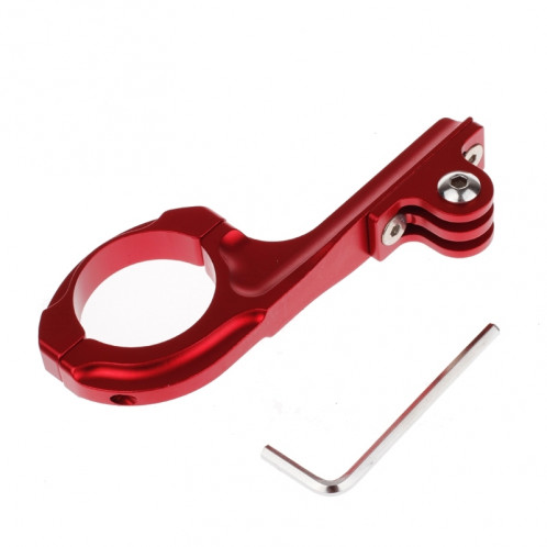 Support de guidon de vélo avec support de connecteur pour caméra sport Xiaomi Yi (rouge) SS401R8-04