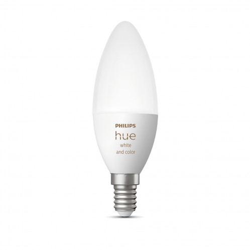 Philips Hue Bougie LED E14 BT 5,3W 470lm Ambiance blanc&color 719644-03