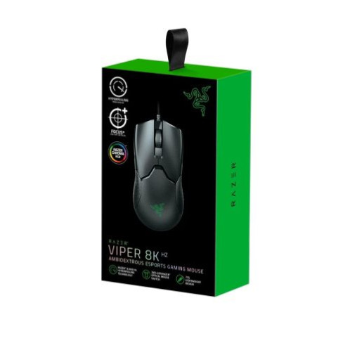Razer Viper 8K Wired Gaming Mouse 8 Button, Optical Sensor , RGB,, Black EU (RZ01-03580100-R3M1) DA4150527-04