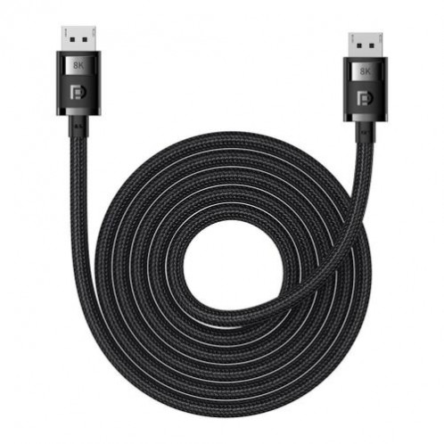 Baseus Video Cable Display Port High Definition Series 8K 60Hz Bi-Directional Cable 5m, Black (B00633706111-04) DA1297856-04