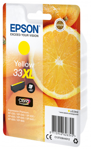 Epson jaune Claria Premium 33 XL T 3364 268179-05