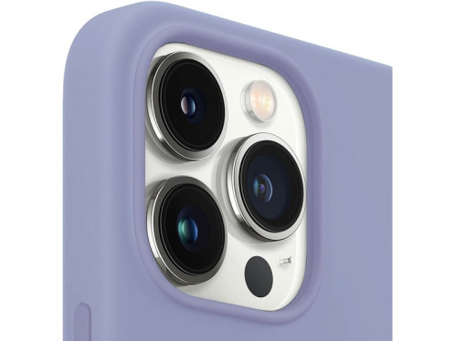 Coque iPhone 13 Pro silicone magnétique (comp MagSafe) Violet Novodio IPXNVO0243-03