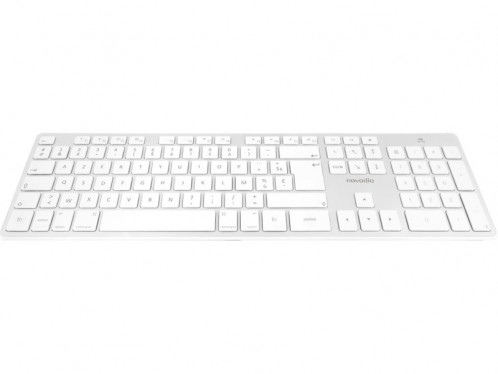 Novodio Touch Keyboard USB-C Argent Clavier AZERTY Mac PENNVO0023-04