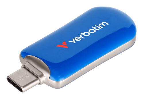Verbatim Plectra blue 512GB USB-C Flash Drive 30235 166002-05