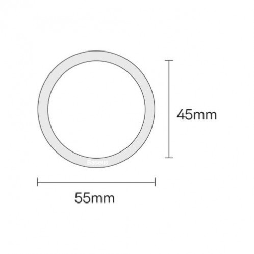 Baseus Magnetic Ring Halo Series (2pcs), Silver (PCCH000002) DA22372-016
