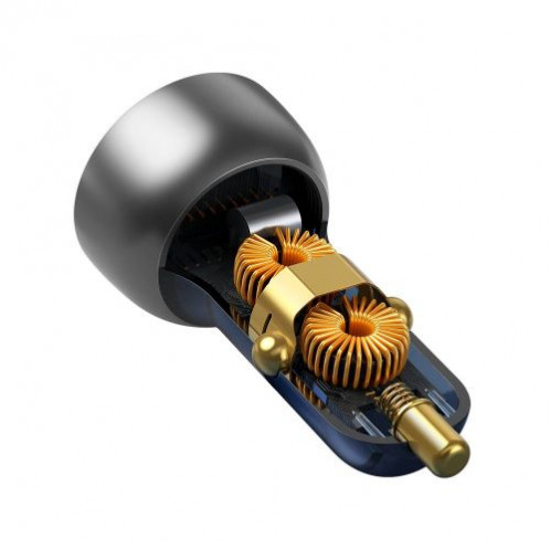 Baseus Car Charger Particular Digital Display C+U, PD 3.0 QC 4.0+, SCP, PPS, 5A, 65W Silver (CCKX-C0A) DA1175392-09