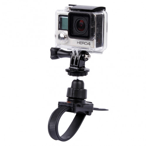 Support de trépied pour appareil photo avec sangle de tête / casque Casque pour GoPro HERO4 / 3+ / 2 & 1, XiaoMi YI, SJCAM SJ4000 / SJ5000 / SJ6000 / SJ7000 / Kjstar Sport Camera (Noir) SS444B3-08