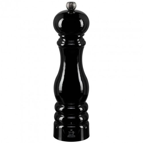 Peugeot PARIS Moulin à poivre hêtre, noir laqué, 22cm 537882-02