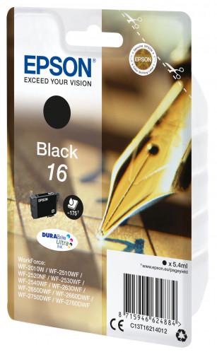 Epson noir DURABrite Ultra T 162 T 1621 267661-03