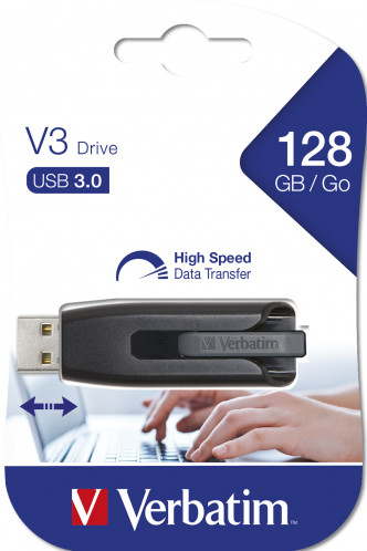 Verbatim Store n Go V3 128GB USB 3.0 gris 49189 703612-06