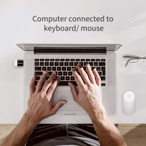 Baseus Converter USB Female To Type-C Male Black (CATOTG-01) DA161185-08