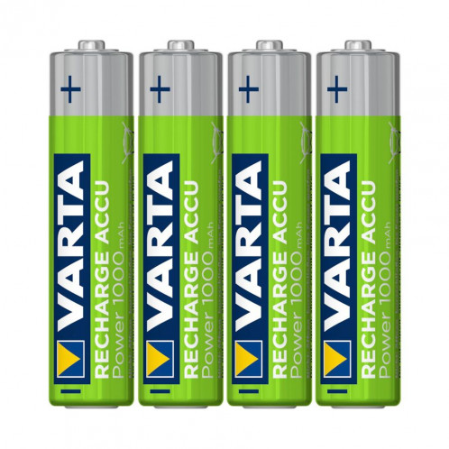 10x4 Varta Piles rechargeables NiMh 1000 mAh Micro 499128-03