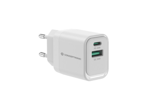 Conceptronic ALTHEA19W33 Chargeur 2-Port 33W GaN USB PD 134915-04