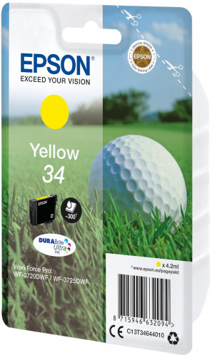 Epson jaune DURABrite Ultra Ink 34 T 3464 285735-03