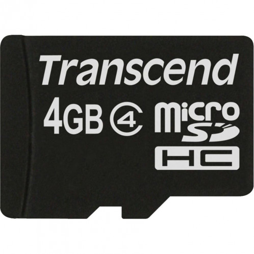 Transcend microSDHC 4GB Class 4 487508-02