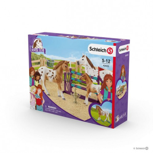 Schleich Club hippique 42433 Entrainement de tournoi de Lisa 335981-010