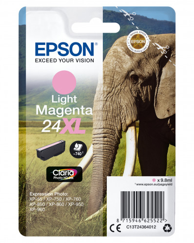 Epson XL light magenta Claria Photo HD T 2436 267885-05