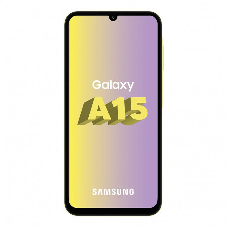 Samsung A155F/DSN Galaxy A15 (6.5'' 128 Go, 4 Go RAM) Jaune A155-4/128_YEL-010