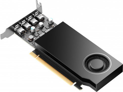 HP NVIDIA RTX A400 4GB GDDR6 PCI-e 4.0 x8 4x miniDP 1.4a/768 Cuda Cores/Single Slot/50W XV2400904N188-08