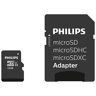 Philips MicroSDHC Card 32GB Class 10 UHS-I U1 + adaptateur 512528-02