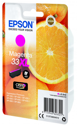 Epson magenta Claria Premium 33 XL T 3363 268172-00