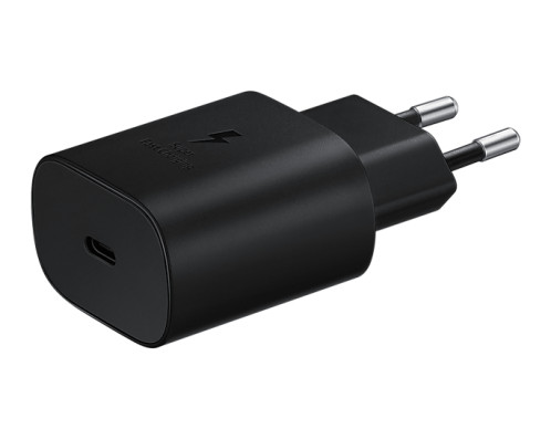 Samsung EP-TA800NBEGEU Adaptateur Secteur USB Type C 25W, Noir (Emballage Original) 973369-07