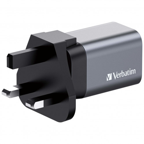 Verbatim GNC-35 GaN Chargeur 34W 1xUSB-C PD, 1xUSB-A QC 3.0 32200 871782-010
