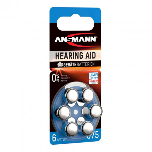 10x6 Ansmann Zinc-Air 675 (PR44) 486866-03
