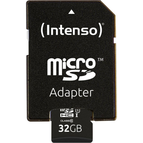 Intenso microSDHC Card 32GB C10 UHS-I Premium avec adapt. 115684-04