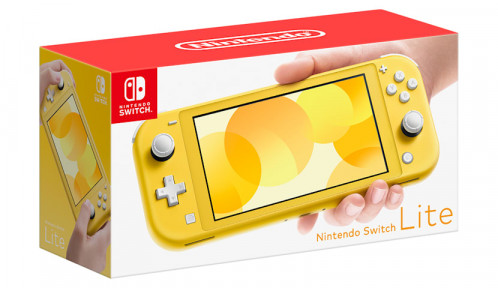 Nintendo Switch Lite jaune 482757-09