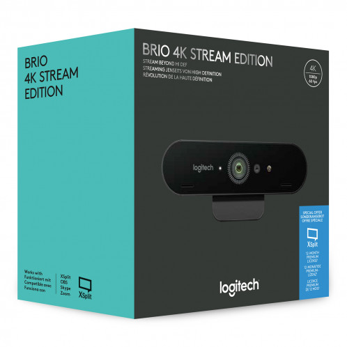 Logitech BRIO 4K Stream Edition 520382-014