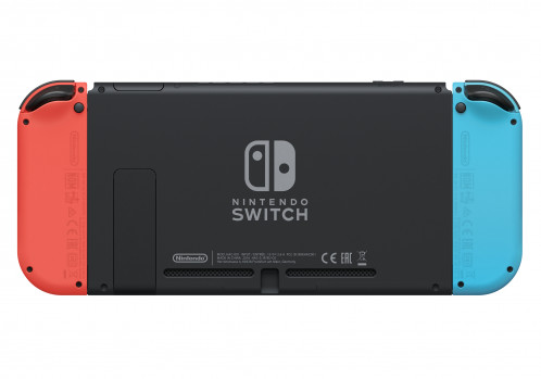 Nintendo Switch (modèle OLED) rouge néon/bleu néon 662482-010